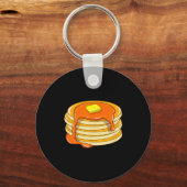 Pancakes And Syrup Sleutelhanger (Voorkant)