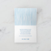 Pancakes Breakfast Boy Baby Shower Bedankkaart (Binnen)