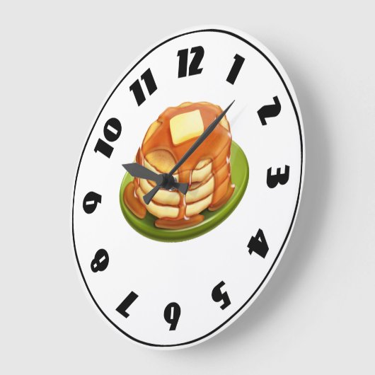 Pancakes Clock Grote Klok (Hoek)