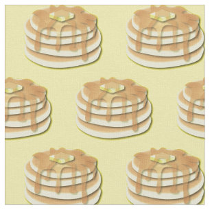 Pancakes Cute Breakfast Kinderen Stof