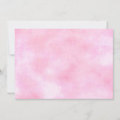 Pancakes en pyjama Birthday-uitnodigingen Kaart (Achterkant)