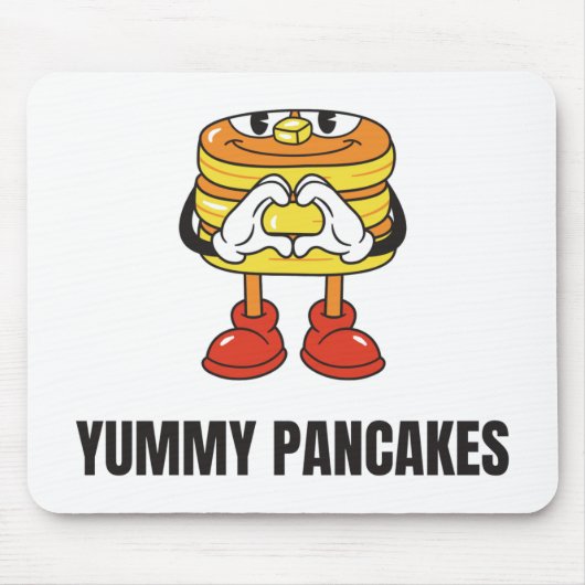 Pancakes Food Kawaii Muismat (Voorkant)