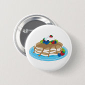 Pancakes Fruit Ronde Button 5,7 Cm (Voorkant /achterkant)