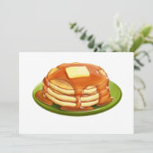 Pancakes Kaart (Staand voorkant)