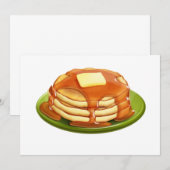 Pancakes Kaart (Voorkant / Achterkant)