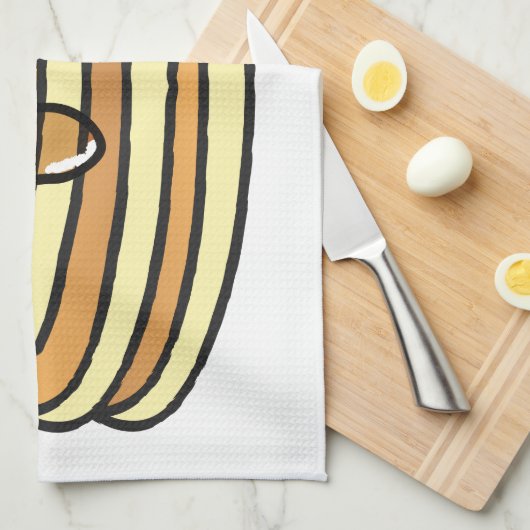 Pancakes - keukenhanddoek (Quarter Fold)