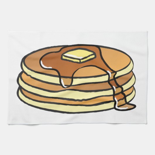 Pancakes - keukenhanddoek (Horizontaal)