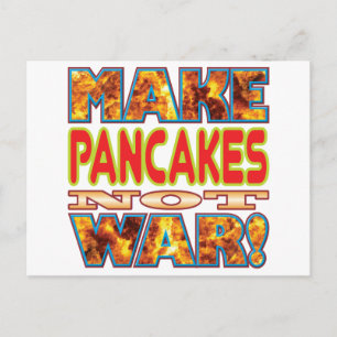 Pancakes Make X Briefkaart
