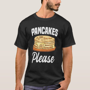 Pancakes: Ontbijt snel Flapjack Food T-shirt