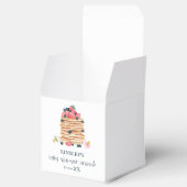 Pancakes & Pacifiers Baby shower Brunch Bedankdoosjes (Geopend)