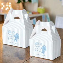 Pancakes, Pacis & PJs Boy Baby Shower Thank You Bedankdoosjes