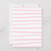 Pancakes & Pajamas Birthday Party Invitation Kaart (Achterkant)