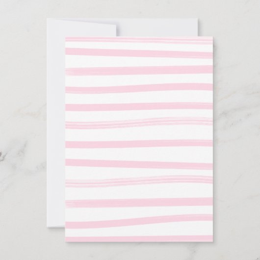 Pancakes & Pajamas Birthday Party Invitation Kaart (Achterkant)