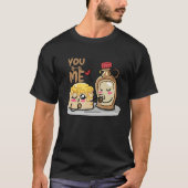 Pancakes Pancake Day You and Me Sirup T-shirt (Voorkant)