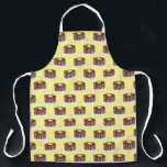 Pancakes Short Stack Butter Maple Syrup Breakfast Schort<br><div class="desc">Alles-over-druk schort kenmerkt een originele tellerillustratie van een stapel pannenkoeken met boter en stroop. Dit ontwerp is ook beschikbaar op andere producten. Zie je niet wat je zoekt? Hulp nodig bij aanpassingen? Neem contact op met Rebecca om iets voor je te ontwerpen.</div>