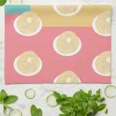 Pancakes Syrup Driving Colorful Pink Blauwgroen Ge Theedoek (Gevouwen)