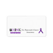 PanCan Bewustzijn Mailing Labels (Voorkant)