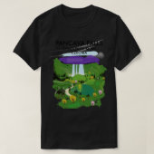 Pancava Herfsten pindlerv Miljoen Tsjechië reispos T-shirt (Design voorkant)