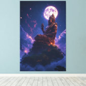 Pancer Jagat (Center of the Universe/World) Canvas Afdruk (Insitu (Houten vloer))