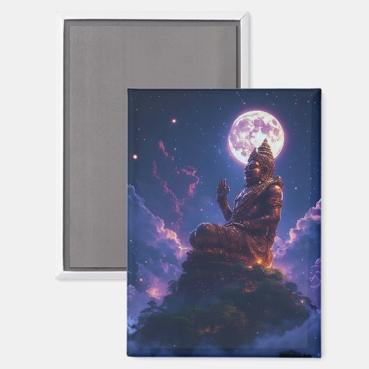 Pancer Jagat (Center of the Universe/World) Magneet (Voorkant / Achterkant)