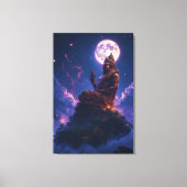 Pancer Jagat (Middelpunt van het Universum/ Wereld Canvas Afdruk (Voorkant)