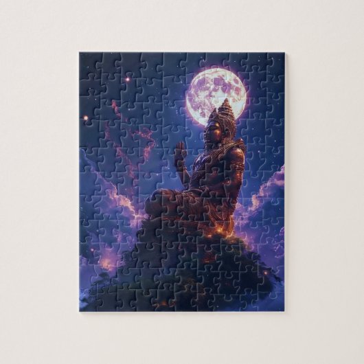 Pancer Jagat (Middelpunt van het Universum/ Wereld Legpuzzel (Verticaal)