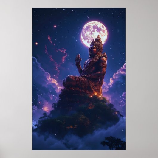 Pancer Jagat (Middelpunt van het Universum/ Wereld Poster (Voorkant)