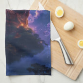 Pancer Jagat (Middelpunt van het Universum/ Wereld Theedoek (Quarter Fold)