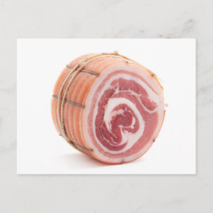 Pancetta piacentina briefkaart