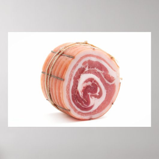 Pancetta piacentina poster (Voorkant)