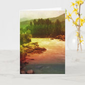 Panch Tatva: Sky Earth Wind Water Vuur Kaart (Gele Bloem)