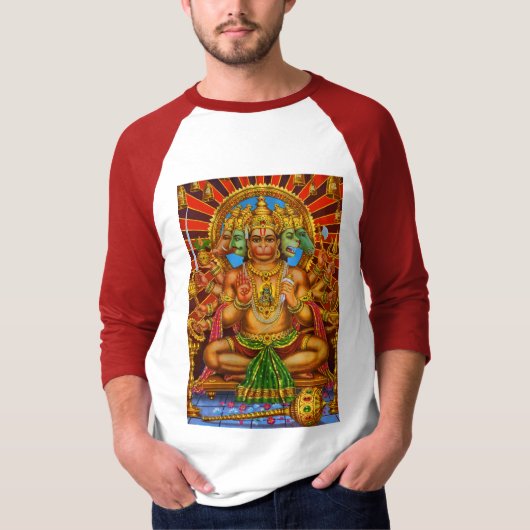 Panchamukha Hanuman T-shirt (Voorkant)