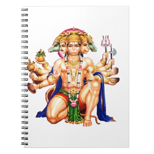 Panchmukhi Hanuman ji Notitieboek (Voorkant)