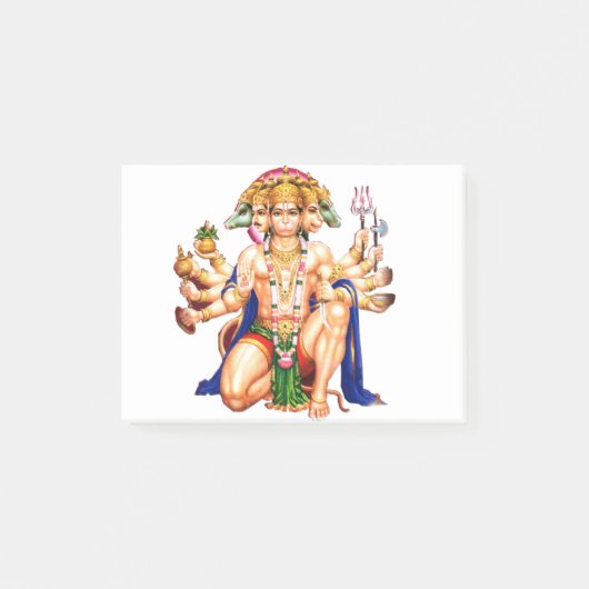 Panchmukhi Hanuman ji Post-it® Notes (Voorkant)
