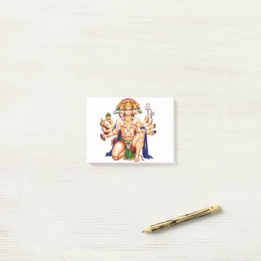 Panchmukhi Hanuman ji Post-it® Notes (Op bureau)