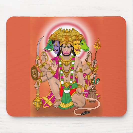 Panchmukhi Hanuman Muismat (Voorkant)
