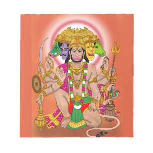 Panchmukhi Hanuman Notitieblok
