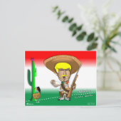 Pancho Donald Briefkaart (Staand voorkant)