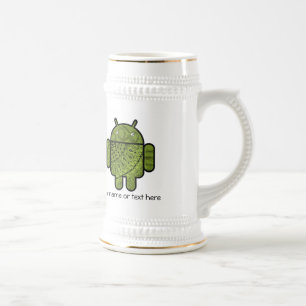 Pancho Doodle Character voor de Android™-robot Bierpul