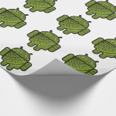 Pancho Doodle Character voor de Android™-robot Cadeaupapier (Hoek)