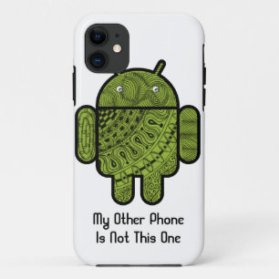Pancho Doodle Character voor de Android™-robot Case-Mate iPhone Case
