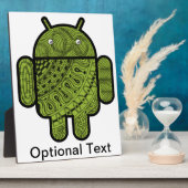 Pancho Doodle Character voor de Android™-robot Fotoplaat (Zijkant)