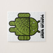 Pancho Doodle Character voor de Android™-robot Legpuzzel (Horizontaal)