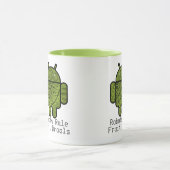 Pancho Doodle Character voor de Android™-robot Mok (Midden)