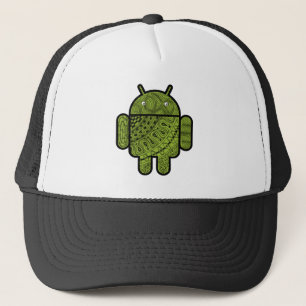 Pancho Doodle Character voor de Android™-robot Trucker Pet