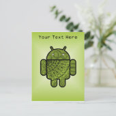 Pancho Doodle voor Android™ Briefkaart (Staand voorkant)