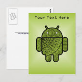 Pancho Doodle voor Android™ Briefkaart (Voorkant / Achterkant)