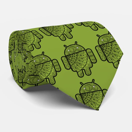 Pancho Doodle voor Android™ Stropdas (Opgerold)