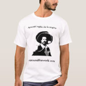 Pancho Villa aprendé Inglés T-shirt (Voorkant)