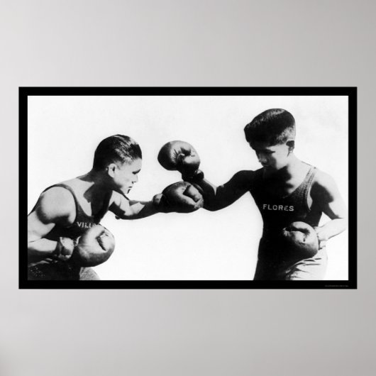 Pancho Villa Boxing Champ 1922 Poster (Voorkant)